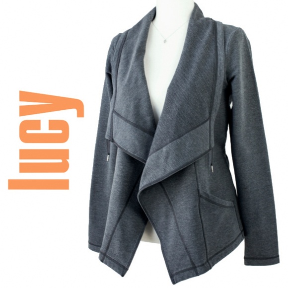 Lucy Sweaters - Lucy Active Wear Wrap Jacket